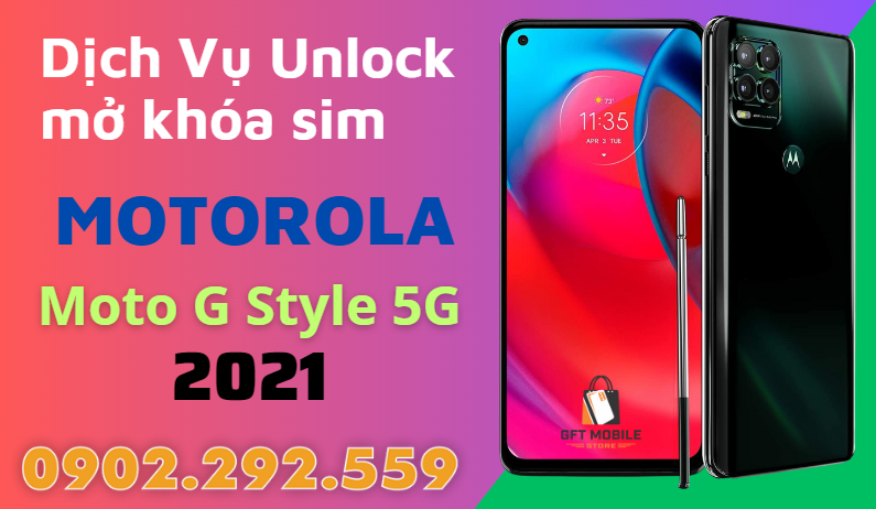 Mở Khóa Motorola Moto G Style 5g 2021