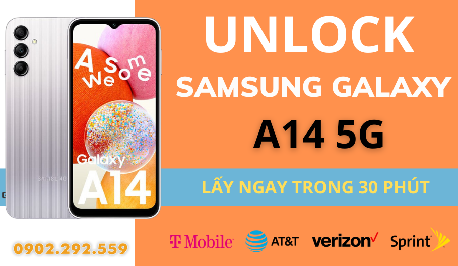 Unlock Samsung Galaxy A14